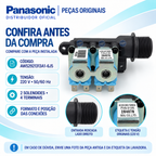 Válvula Dupla Entrada Água Lavadora Panasonic 220V