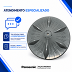 Agitador Pulsador Lavadora Panasonic Original Para os Modelos NA-F120B5 NA-F140B5 NA-F140B6 NA-F160B5 NA-F160B6 NA-F160P5 NA-F170P6 NA-F170B7