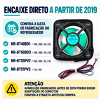 Cooler Ventilador Interno Geladeira Panasonic Original ARAGFA200031-CS | Nova Versão Do Fabricante