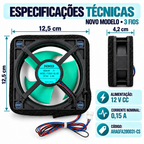 Cooler Ventilador Interno Geladeira Panasonic Original ARAGFA200031-CS | Nova Versão Do Fabricante