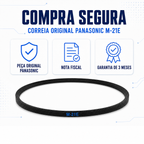 Correia Para Lavadora Panasonic Original M-21E / 3L 210