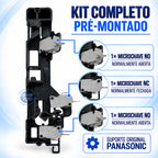 Kit 3 Microchaves com Suporte para Micro-ondas Panasonic