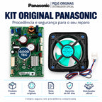 Kit Placa + Ventilador Panasonic NR-BB71 Compressor GMCC - Código ARBPC1A10751 Voltagem 110v/127v