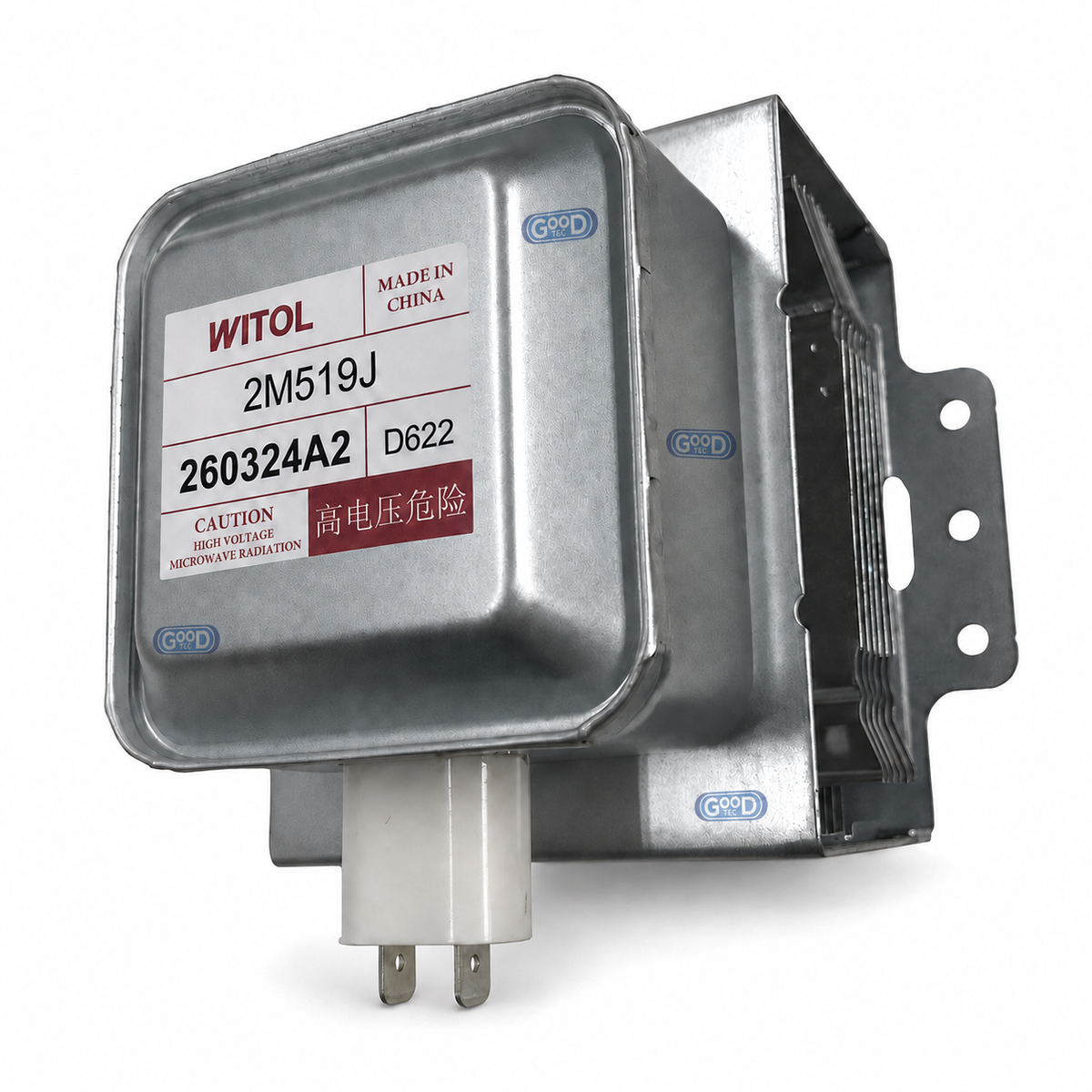 Magnetron Witol 2M519J para Micro-ondas Panasonic Original 17470000A01344