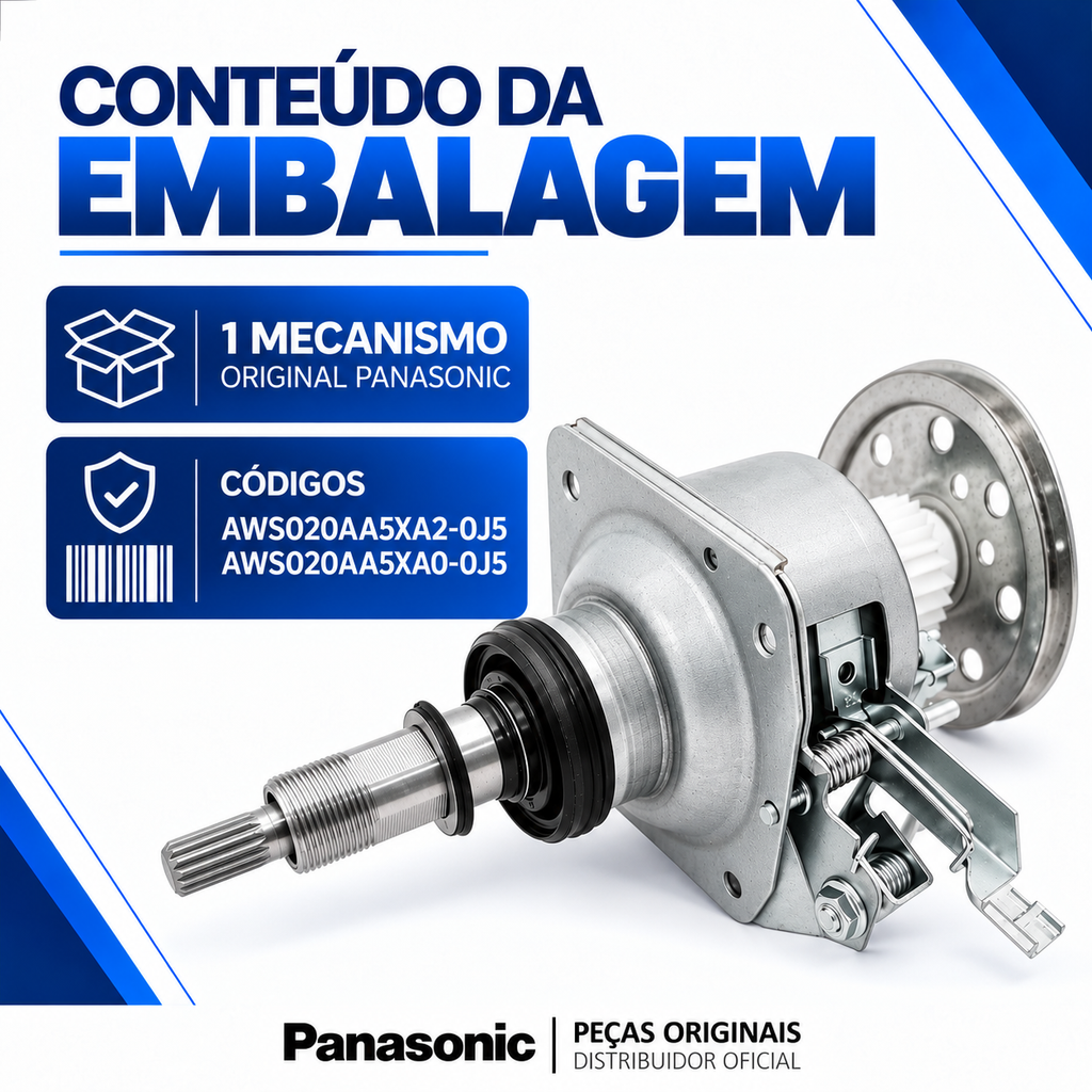 Mecanismo Original Lavadora Panasonic NA-F120B1 NA-F130B1 NA-F140B1
