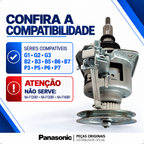 Mecanismo Original Lavadora Panasonic W020A-R6G50 Para os modelos: F140B6 F160B6 F170P6 F180P7 Entre outros