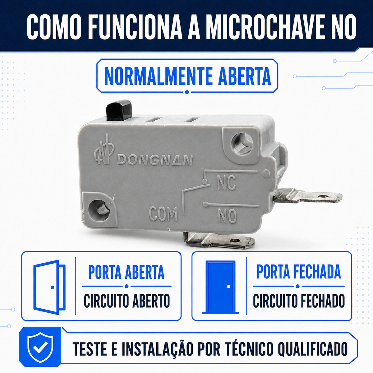 Microchave NO Micro-ondas Panasonic Com 2 Terminais