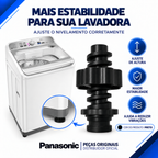 Pé Nivelador para Máquina de Lavar Panasonic Para os Modelos NA-F140B3 NA-F140B5 NA-F140B6 NA-F160B3 NA-F160B5 NA-F160B6 NA-F160P5 NA-F170P6 NA-F170B7