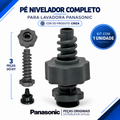 Pé Nivelador Para Máquina de Lavar Panasonic Para os Modelos NA-F120B1 NA-F130B1 NA-F140B1 NA-F150B1 NA-F180D1 NA-F190D1 NA-F180G1 NA-F190G1