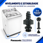 Pé Nivelador Para Máquina de Lavar Panasonic Para os Modelos NA-F120B1 NA-F130B1 NA-F140B1 NA-F150B1 NA-F180D1 NA-F190D1 NA-F180G1 NA-F190G1