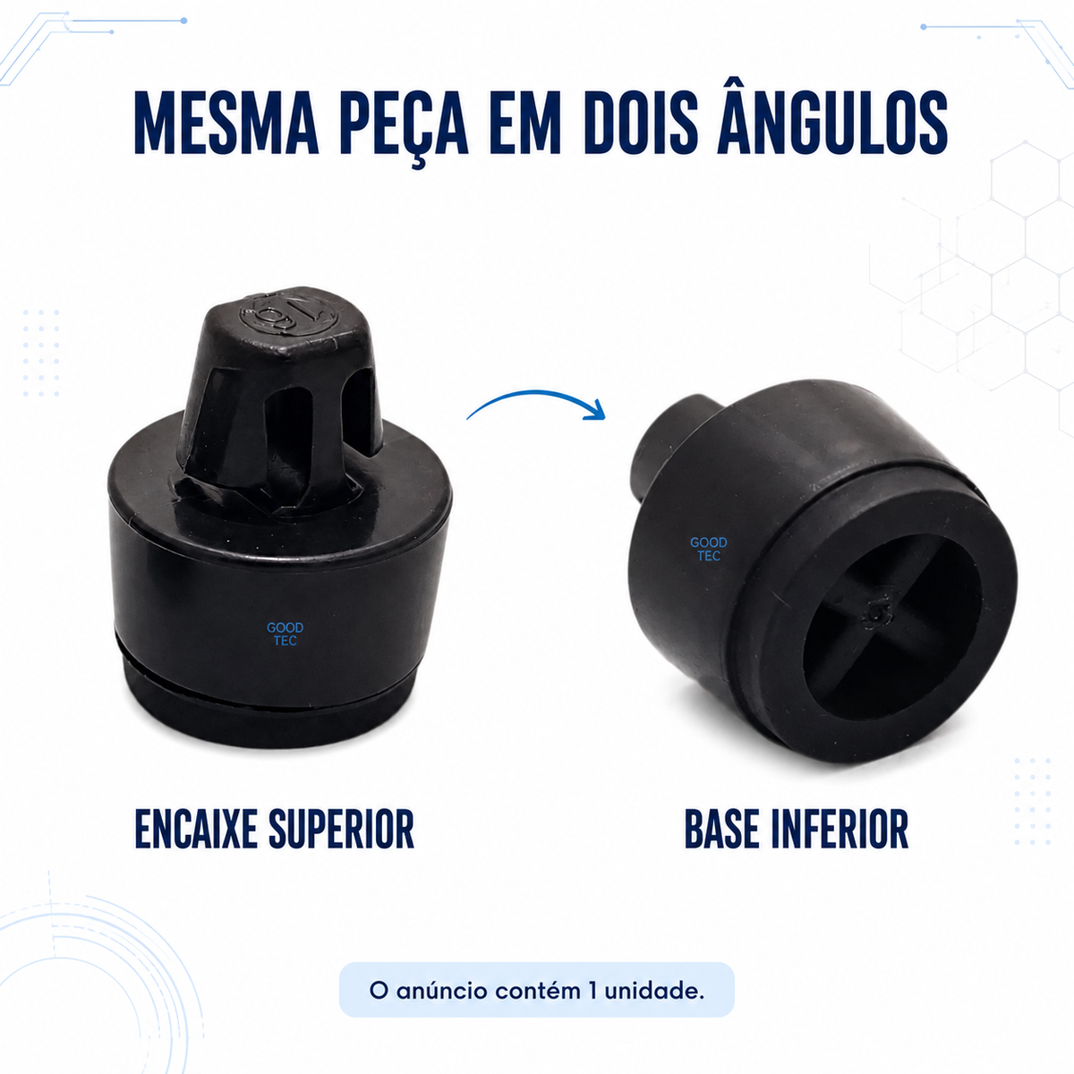 Pezinho para Micro-ondas Panasonic Original 1 Unidade - Para todos os modelos