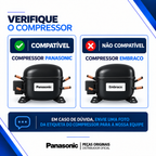 Placa Principal Para Geladeira / Refrigerador Panasonic BB51 BB52 BB53 110V 127V Original - Compatível Com Compressor Panasonic