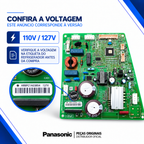 Placa Principal Para Geladeira / Refrigerador Panasonic BB51 BB52 BB53 110V 127V Original - Compatível Com Compressor Panasonic