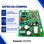 Placa Principal Para Geladeira / Refrigerador Panasonic BB51 BB52 BB53 110V 127V Original - Compatível Com Compressor Panasonic