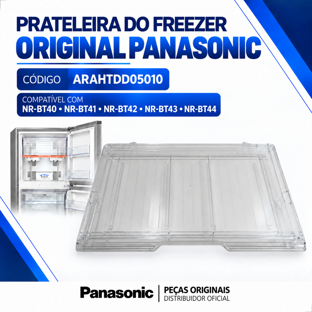 Prateleira do Freezer Original Panasonic ARAHTDD05010 Para os modelos BT40 BT41 BT42 BT43 BT44