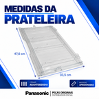 Prateleira do Freezer Original Panasonic ARAHTDD05010 Para os modelos BT40 BT41 BT42 BT43 BT44
