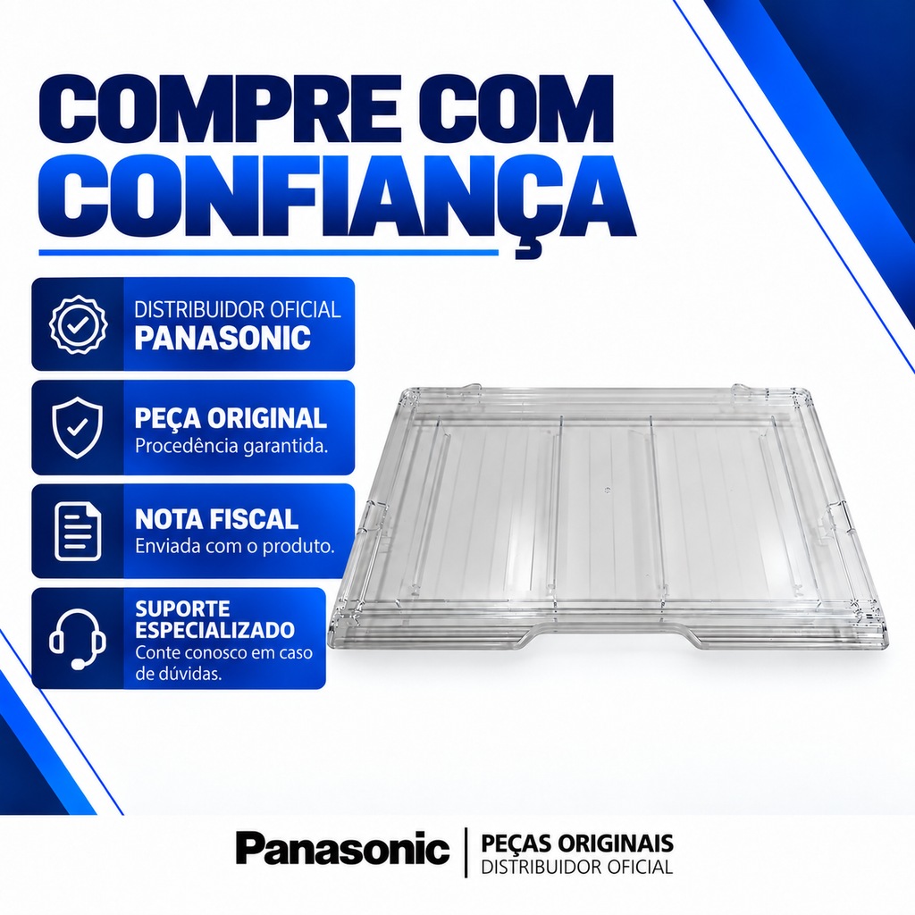 Prateleira do Freezer Original Panasonic ARAHTDD05010 Para os modelos BT40 BT41 BT42 BT43 BT44