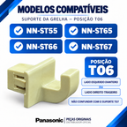 Suporte da Grelha para Micro-ondas Panasonic Para os modelos NN-ST55, NN-ST65, NN-ST66 e NN-ST67 - Posição T06